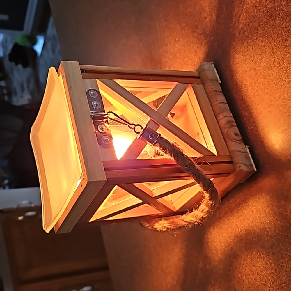 Wooden Lantern For Wax Melts!!! - Picture 7 of 12